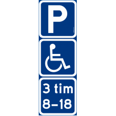 Parkering/handikapp/tilläggstavla